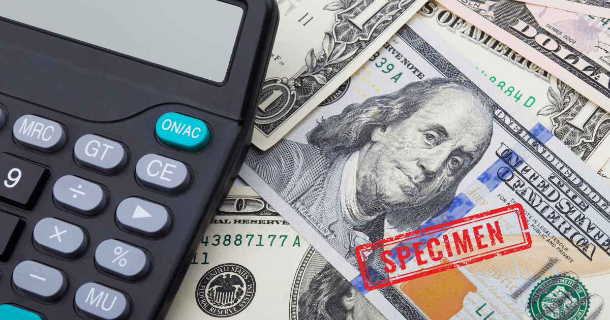 USD and calculator