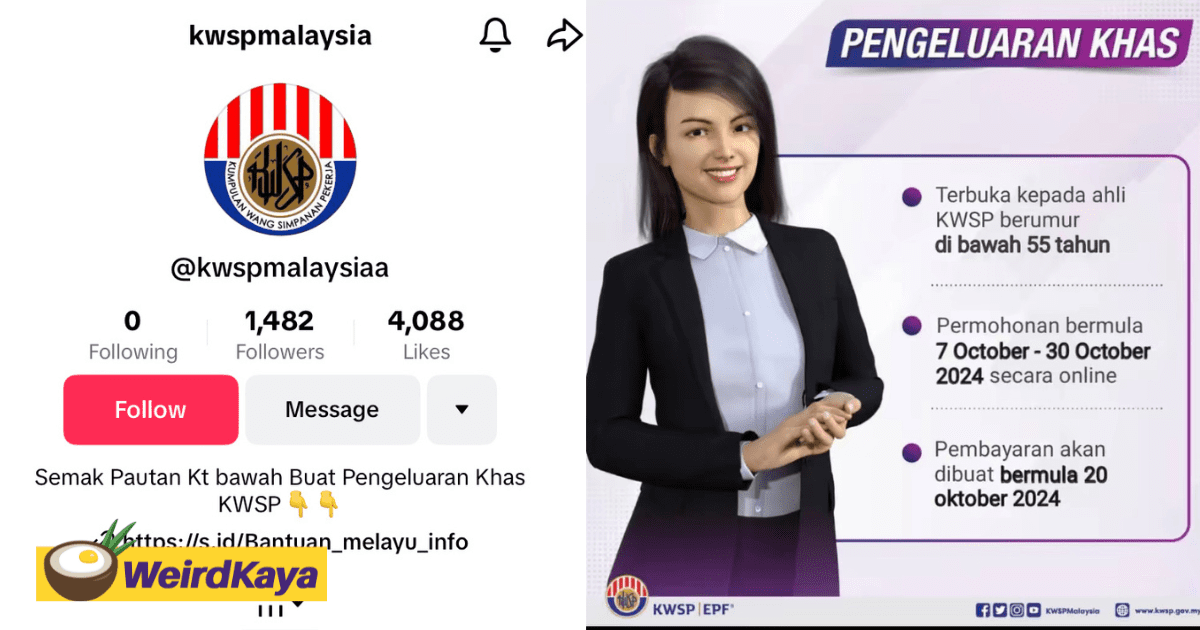 Beware Of This Fake EPF TikTok Account That Says You Can Make A Special Withdrawal