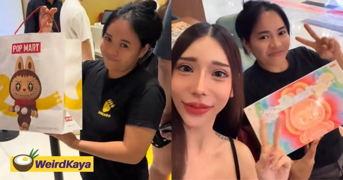 M'sian Influencer Gifts Filipino Helper With RM400 Labubu Doll As Token Of Appreciation For Her Service
