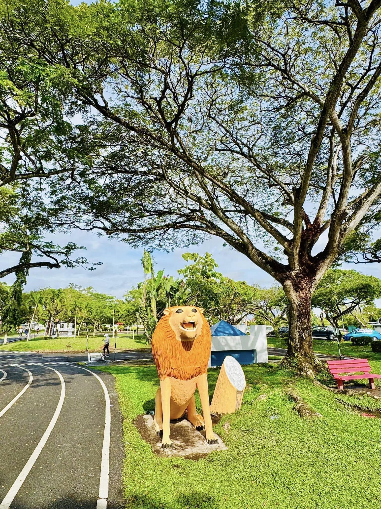 Lion Statue at Miri park