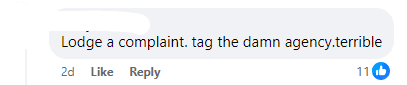 Lodge a complaint