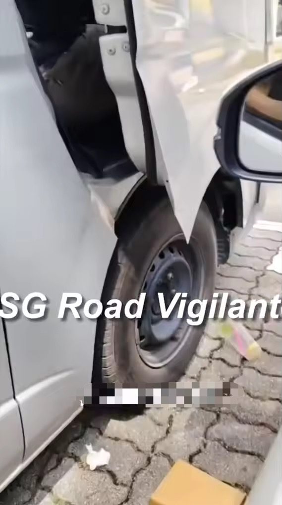 Lorry driver swear over littering 1