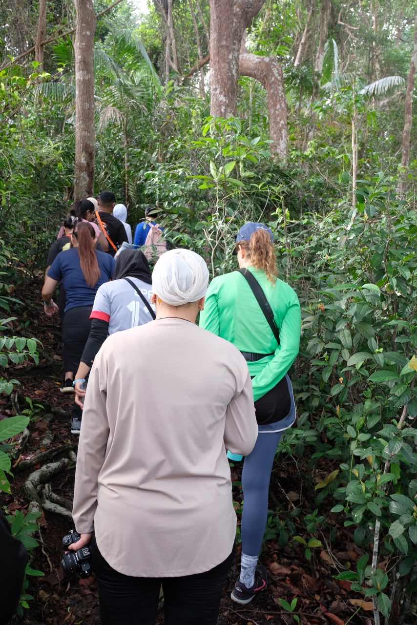 Hiking at Club Med Cherating