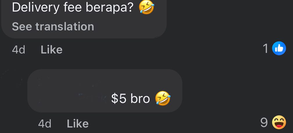msian man accidentally orders food from singapore comment3