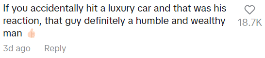 Luxury car uncle calm and generous act after being hit Screenshot 2024-12-23 172126 (3)