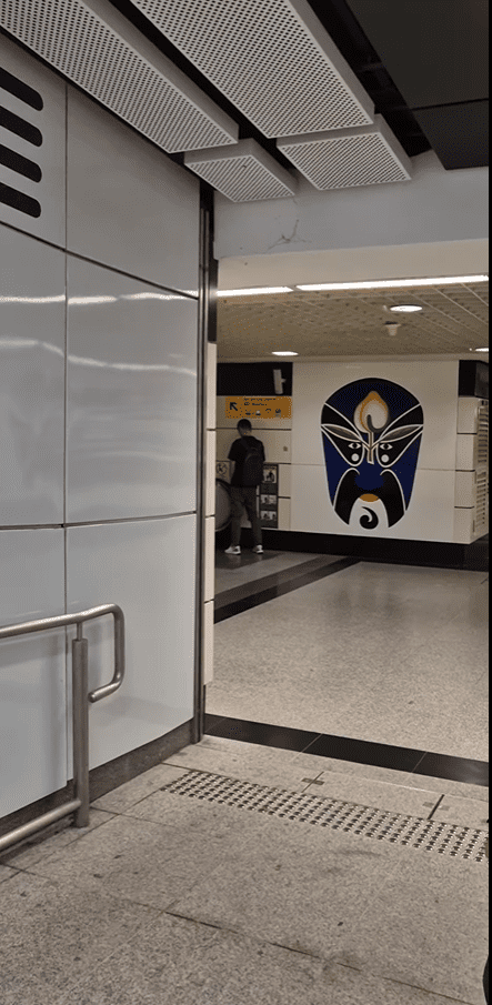 Man allegedly pees on escalator in S'pore