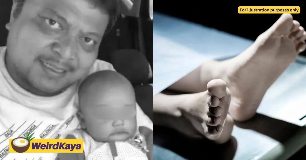 M'sian Man Suffers Heart Attack, Baby Who Was Pinned Under His Arm Chokes To Death