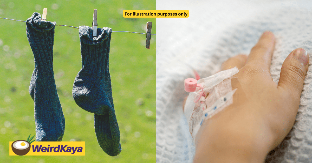 China Man Suffers Lung Infection From Sniffing His Socks After Work Every Day