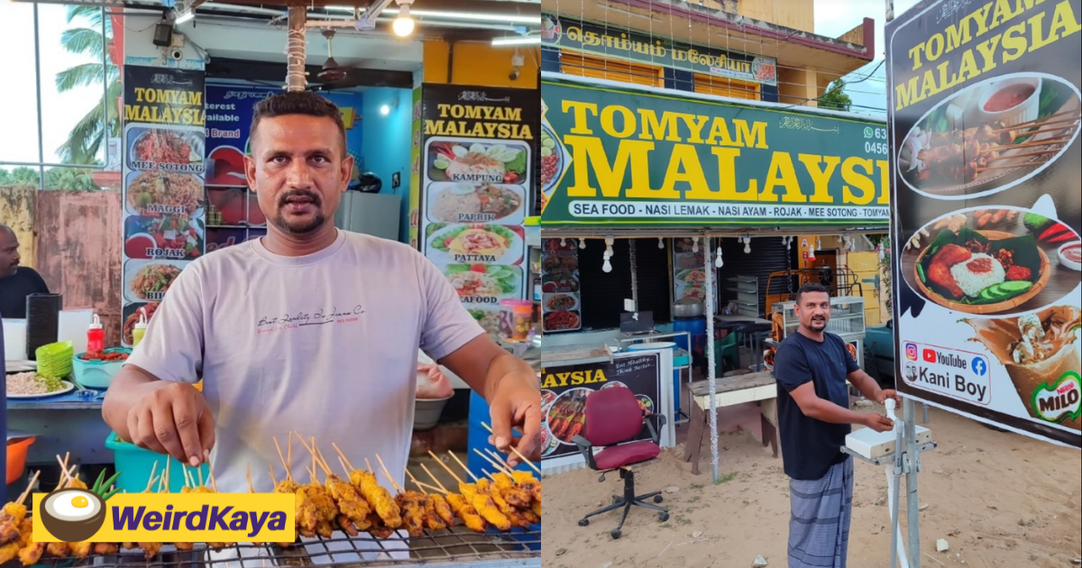 Man Opens Restaurant Selling Rojak & Nasi Lemak In India As He Missed M’sia Too Much