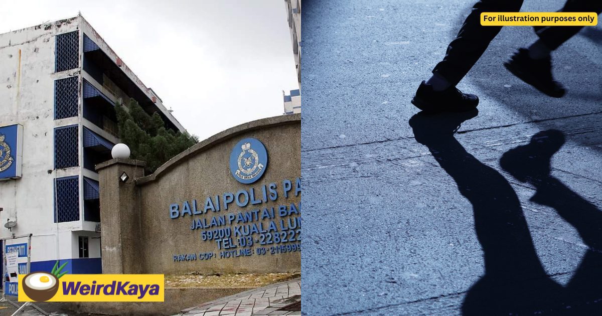 M'sian Man Goes To Police Station To Report Missing MyKad, Flees After Finding Out He's Actually Wanted By Police