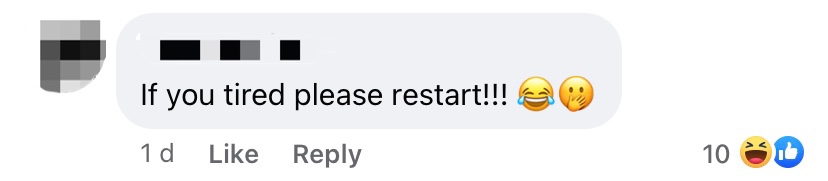 Many poke fun at tgv movie restart at gsc facebook page comment 02