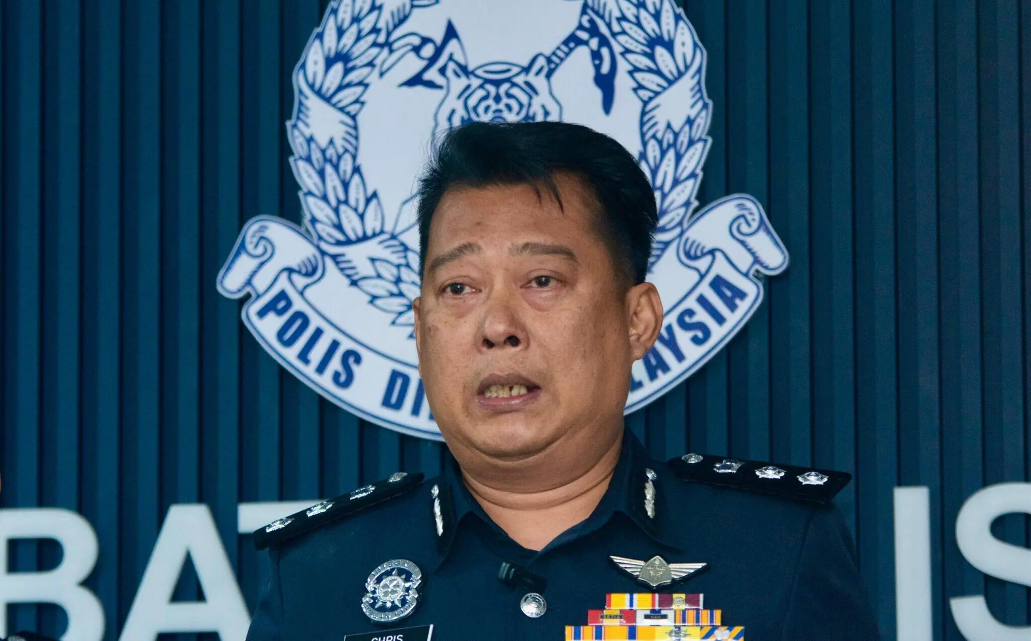 Melaka Tengah District Police Chief, Assistant Commissioner Christopher Patit