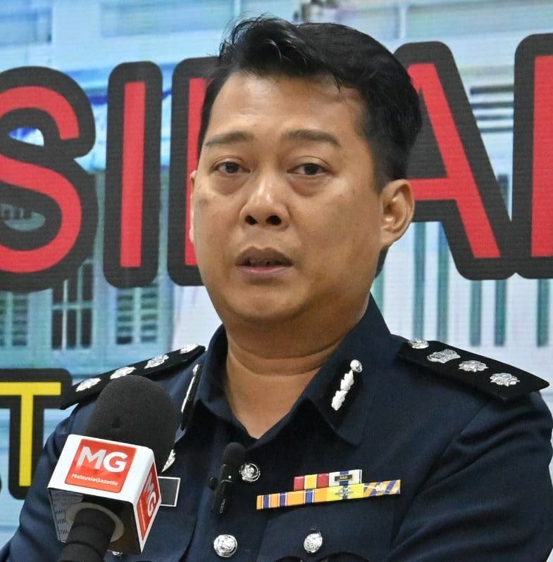 Melaka Tengah District Police Chief, Assistant Commissioner Christopher Patit
