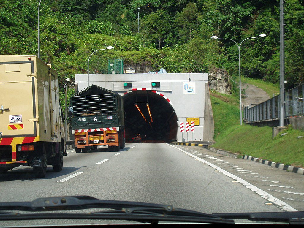 Menora Tunnel in Ipoh