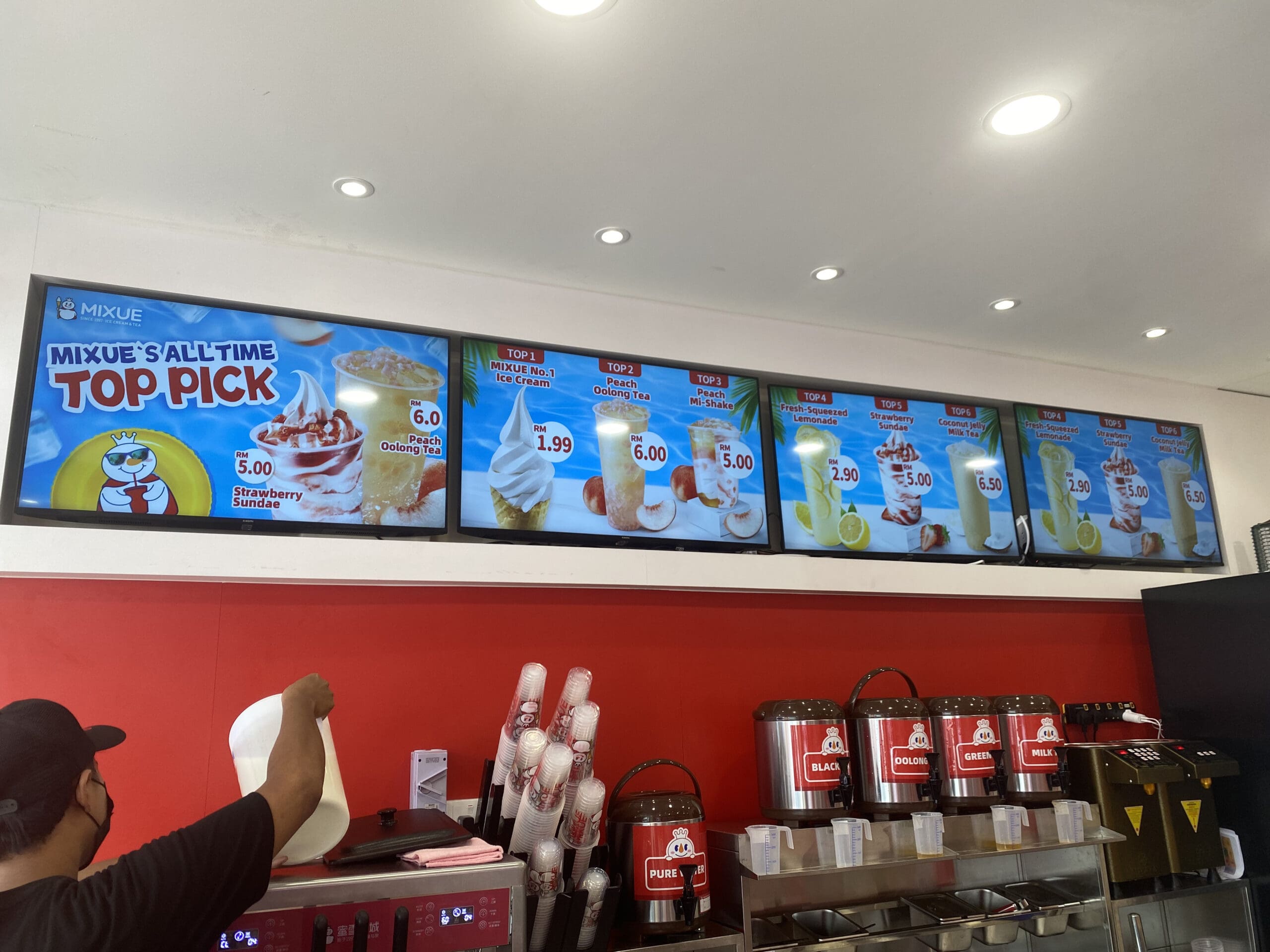Mixue Malaysia Menu