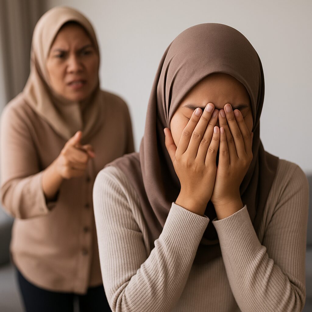 mother reject daughter boyfriend