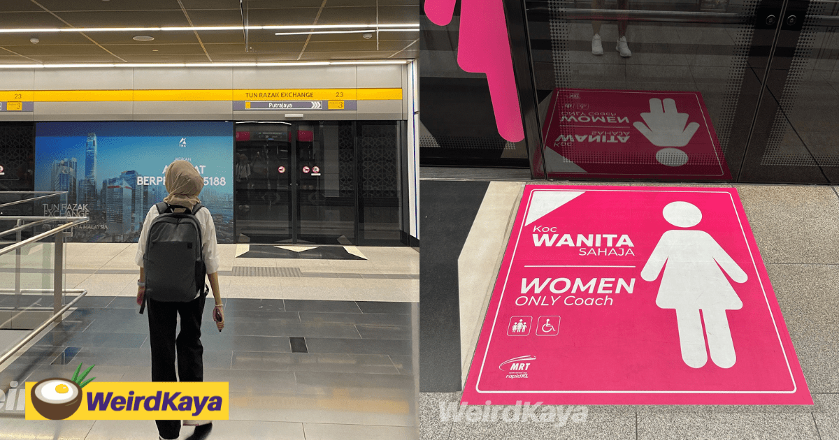 MRT Putrajaya Line To Have Women-Only Coach Starting This April