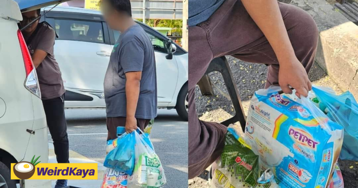 M'sian Dad Walks For Over 3 Hours From Beranang To Kajang Just To Find Food For His Wife & Kids