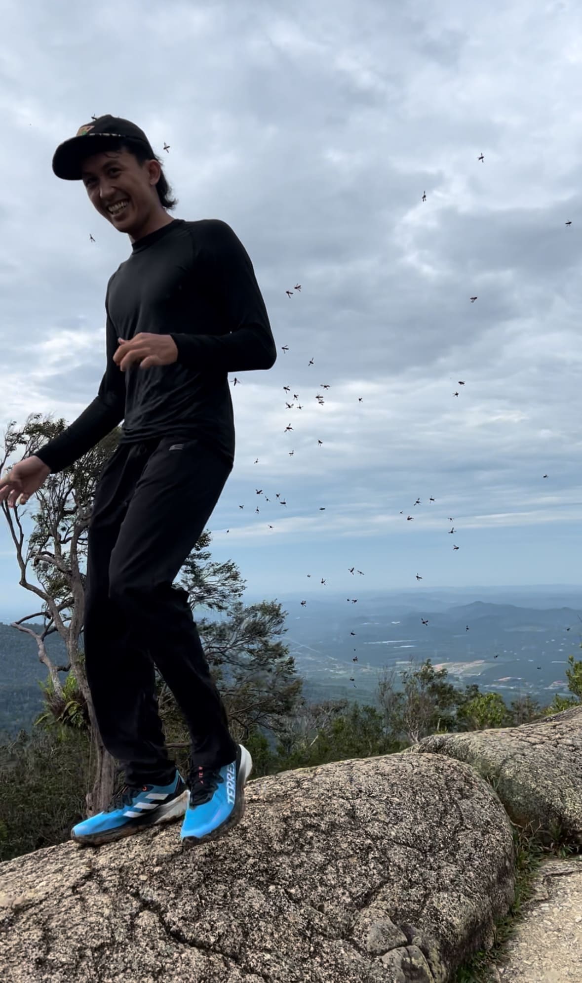 M’sian Hikers Choose Laughter Over Panic When Swarmed By Bees At The Peak