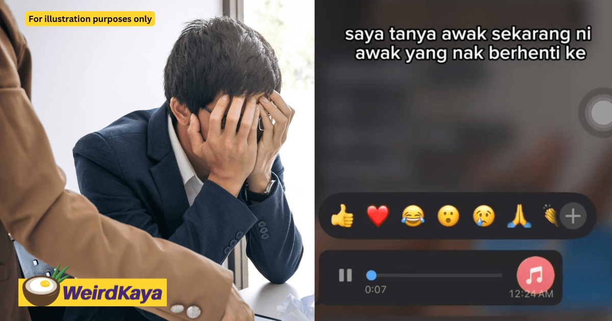 M’sian HR Tells Worker He’s Fired, Later Gets Angry When He Wrote ‘Terminated’ In Letter