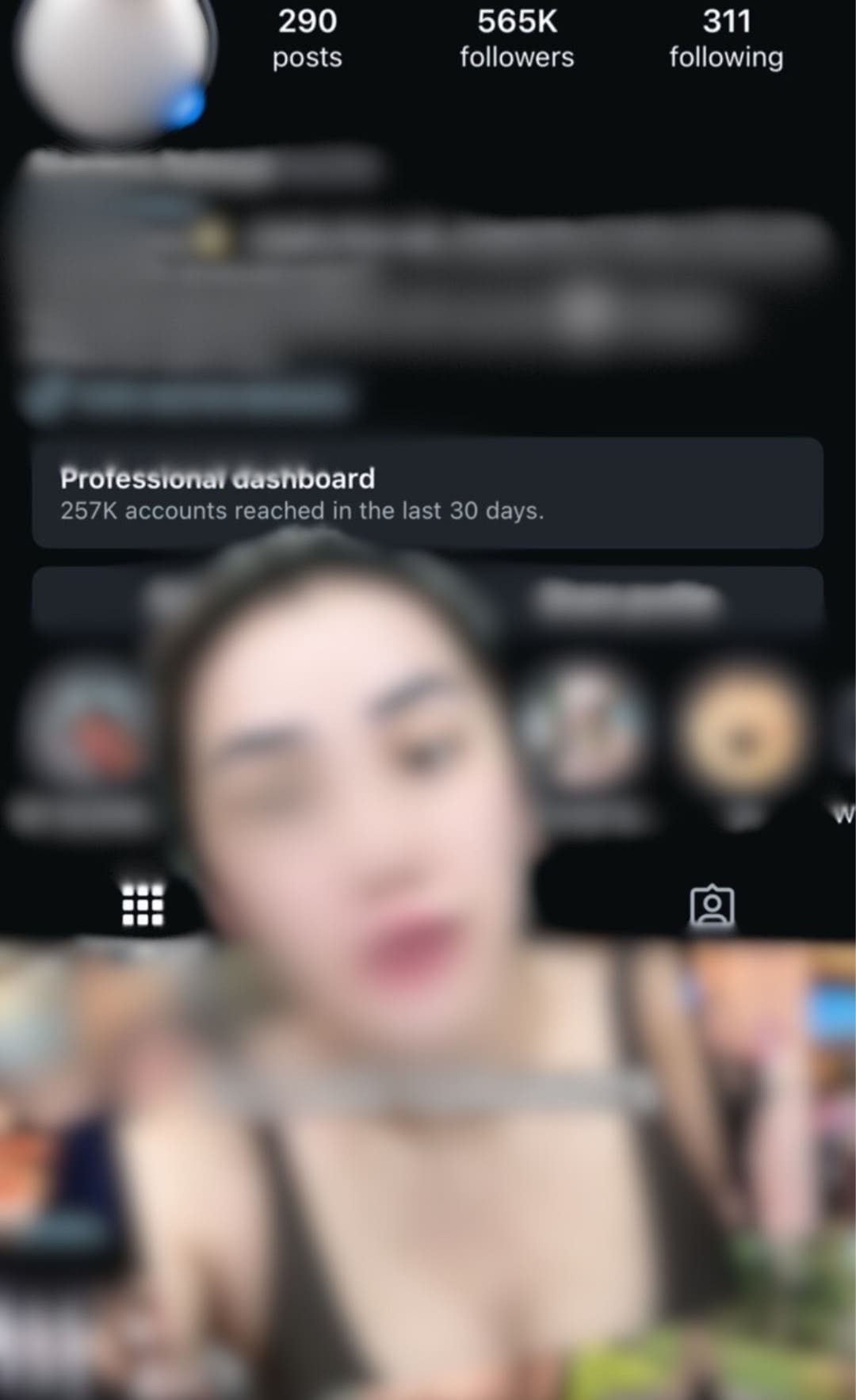 msian influencer mentioning about buying her instragram followers