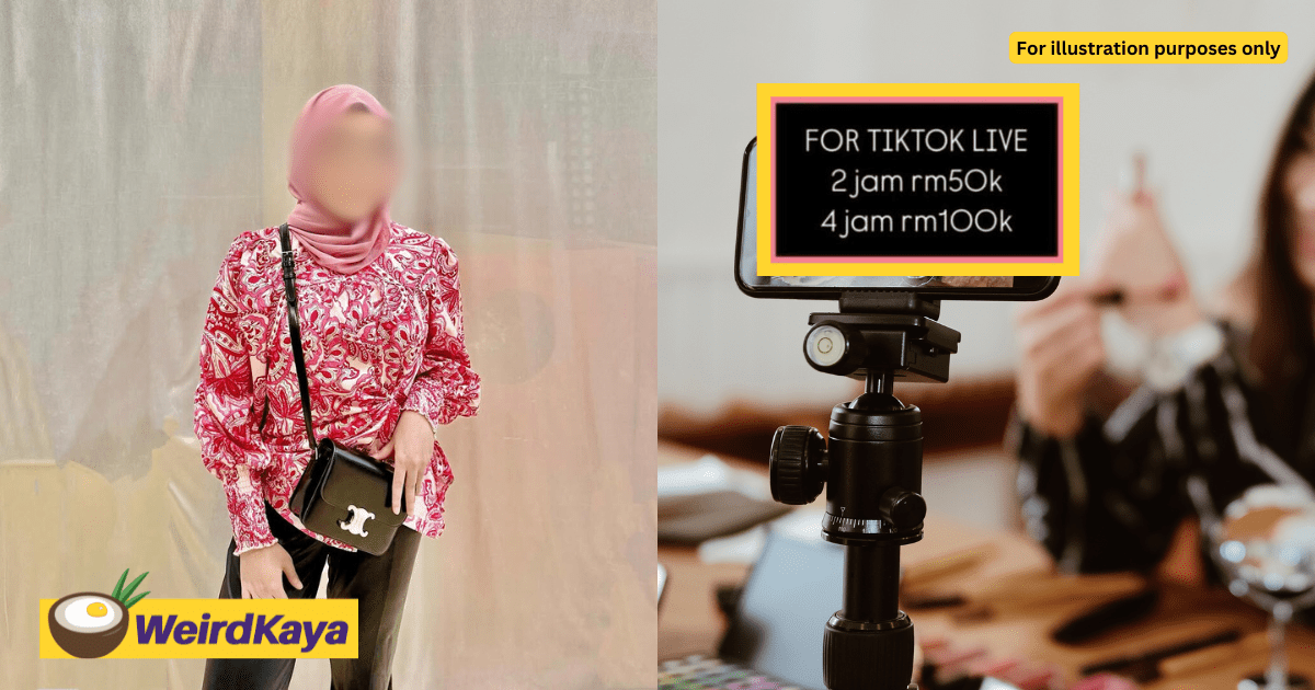 M’sian Influencer Shares She Charges RM100K For A 4-Hour TikTok Live Session