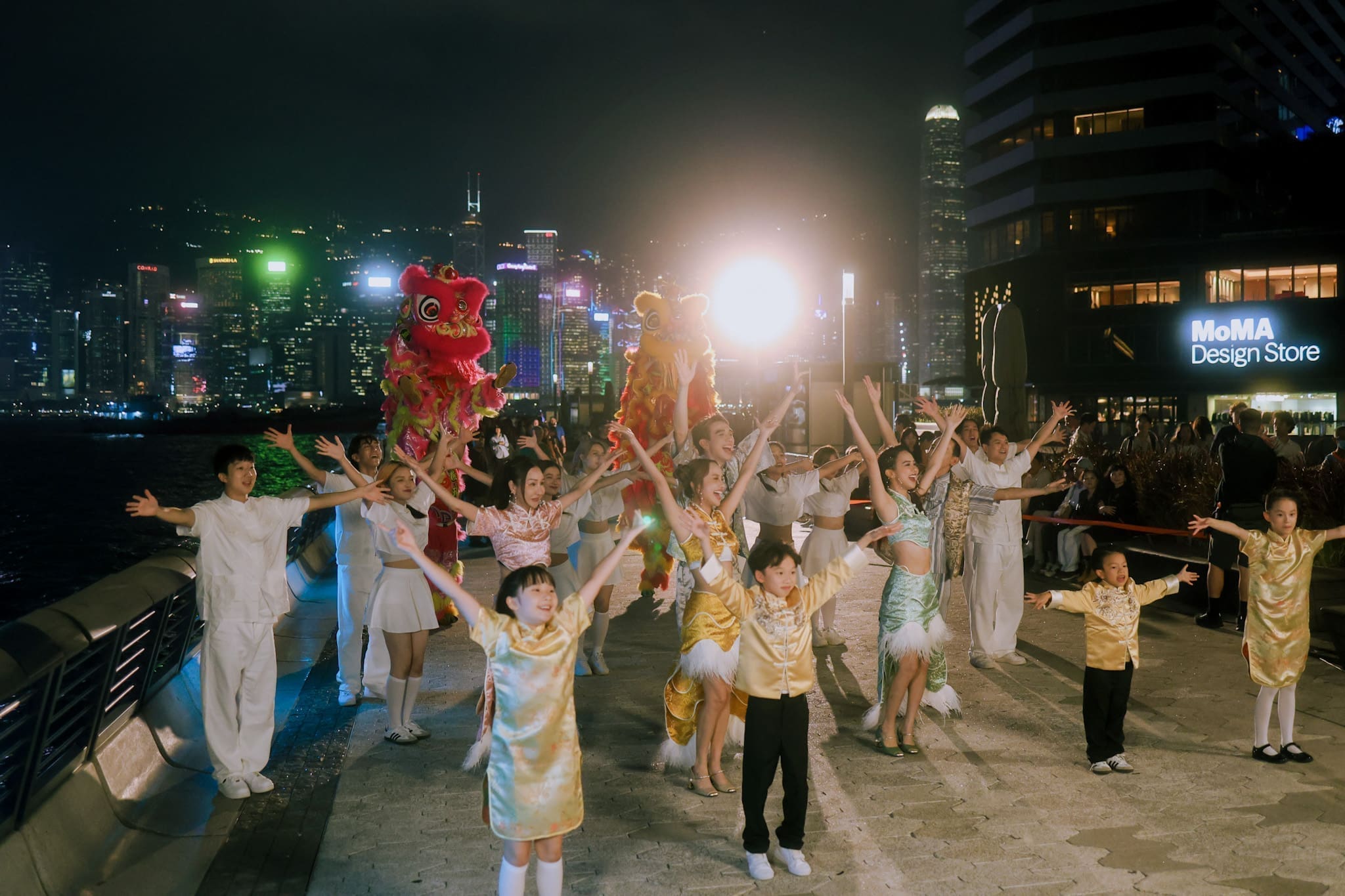 M'sian Internet Sensation ‘The Kuan Family’ Shoot 1st CNY MV In Hong Kong Featuring Wong Cho Lam