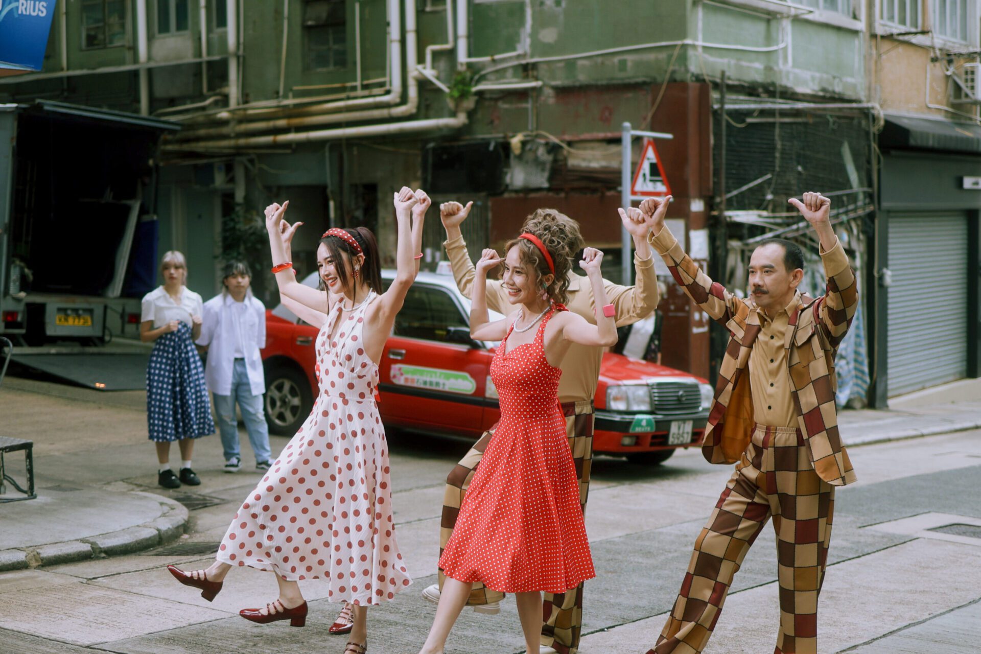 M'sian Internet Sensation ‘The Kuan Family’ Shoot 1st CNY MV In Hong Kong Featuring Wong Cho Lam 
