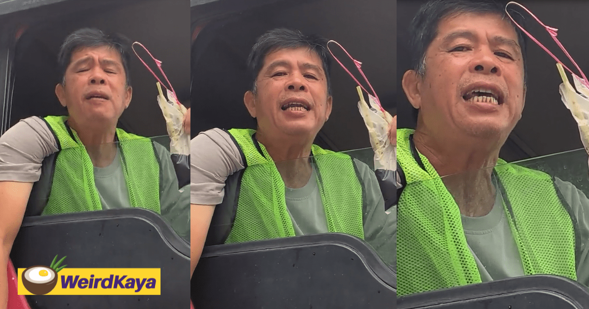 M’sian Lorry Driver Amuses Netizens With Him Singing Malay Love Song With Kopi O In Hand