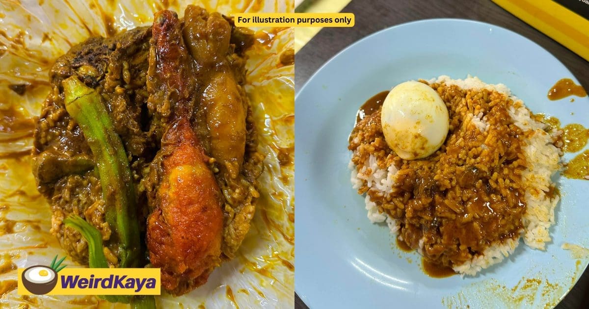 M'sian Man Able To Afford Meal Of Rice & Eggs After Someone Stole 2 Packets Of Nasi Kandar From Him