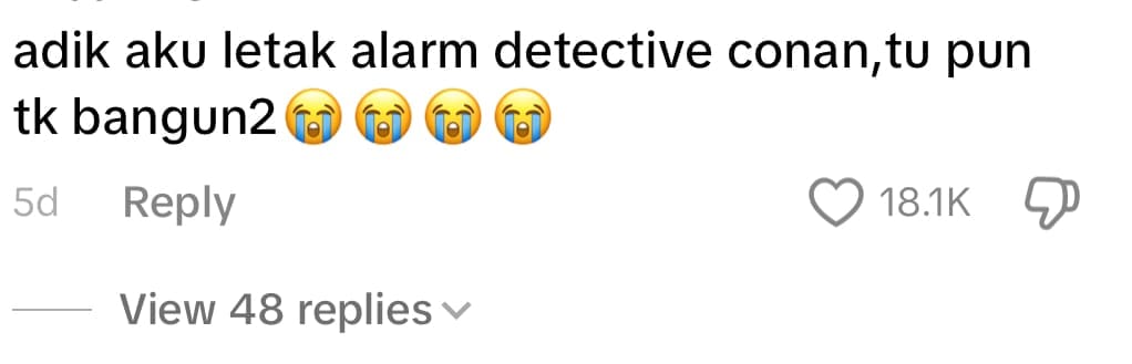 M’sian Man Forced To Wake Up &Turn Off Doraemon Alarm While Owner Sleeps Peacefully comment