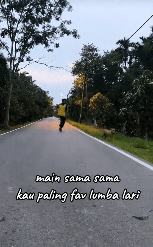 M'sian man races with Gendut