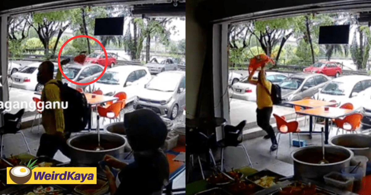 M'sian Man Who Threw Hot Water At Nasi Dagang Shop After He Wasn’t Called ‘Baby’ Arrested By Police 