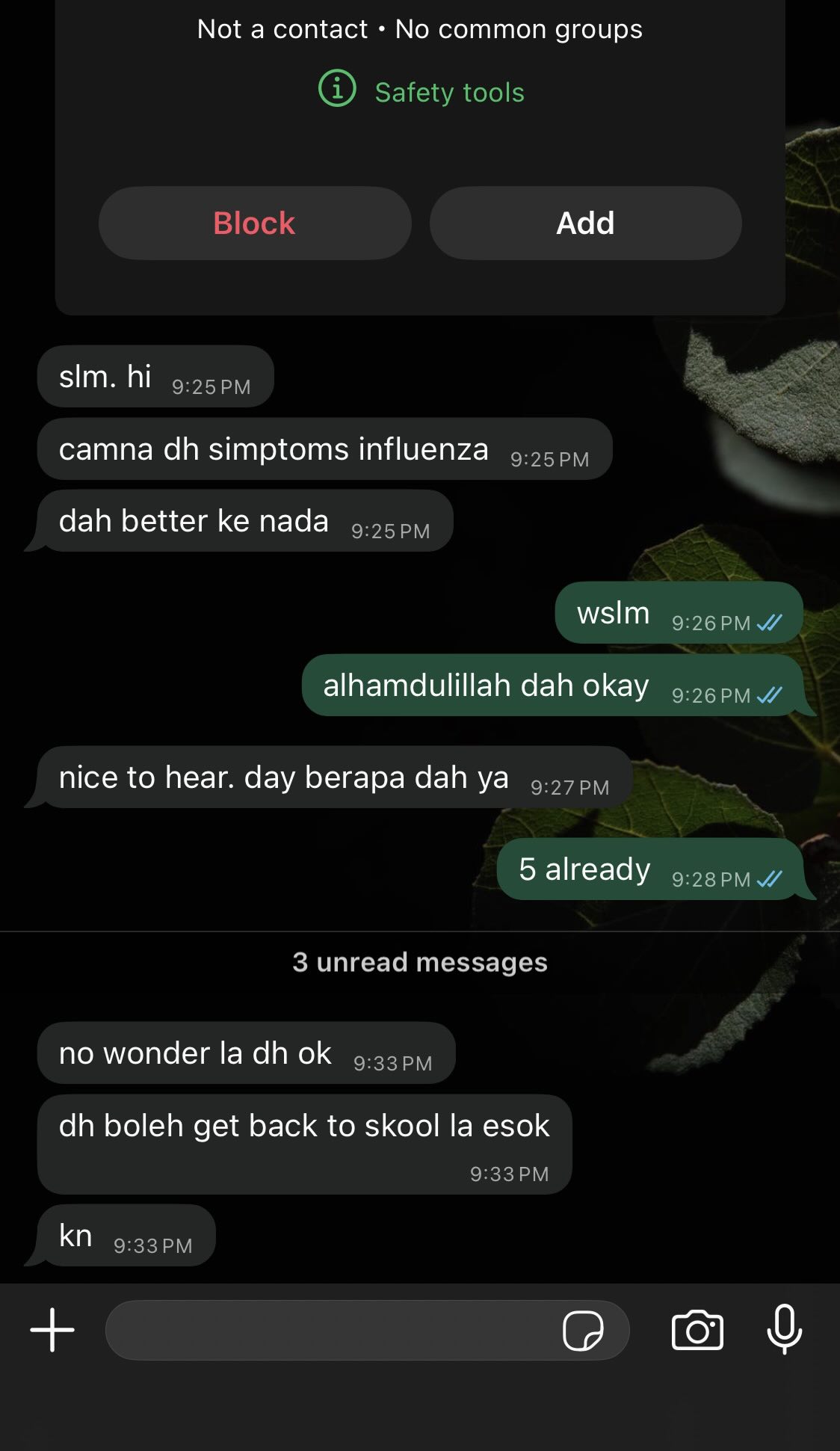 Msian Patient Claims Doctor Messaged Her After Clinic Visit To Ask If She Was Single convo1