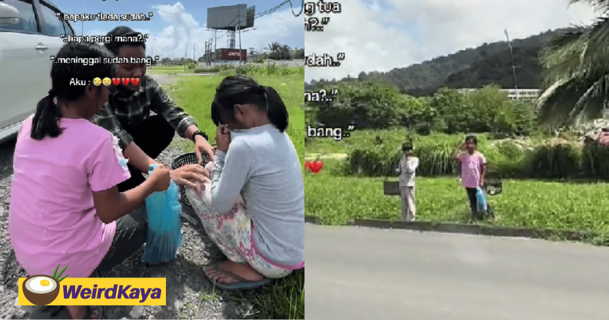 M'sian Siblings Who Lost Their Dad Support The Family By Selling Curry Puffs On The Roadside