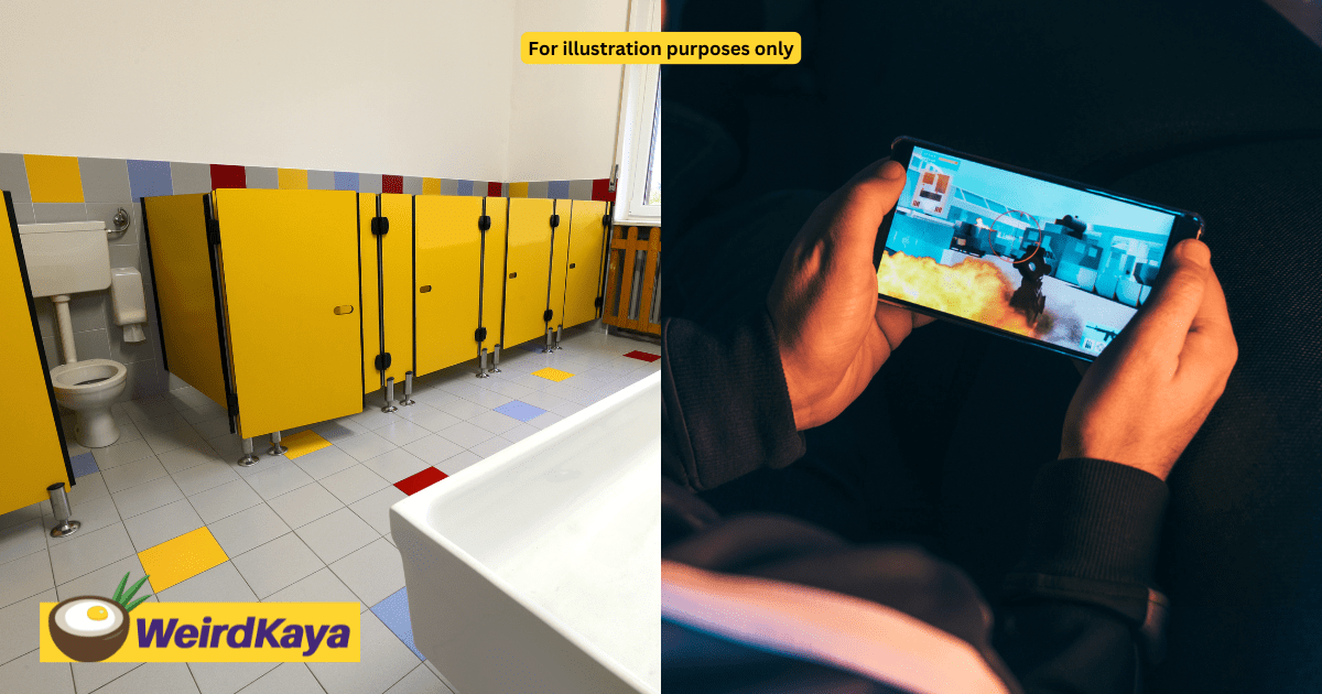 M'sian SPM Student Caught Sleeping In School Toilet After Gaming All Night