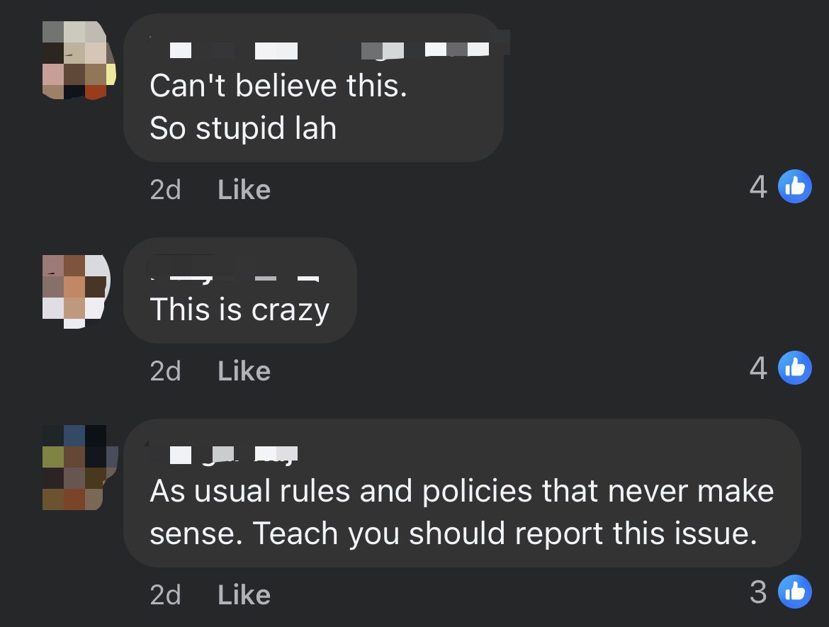 M'sian Woman Claims She Wasn't Allowed To Enter Hospital For Wearing A Sleeveless Dress comment 1