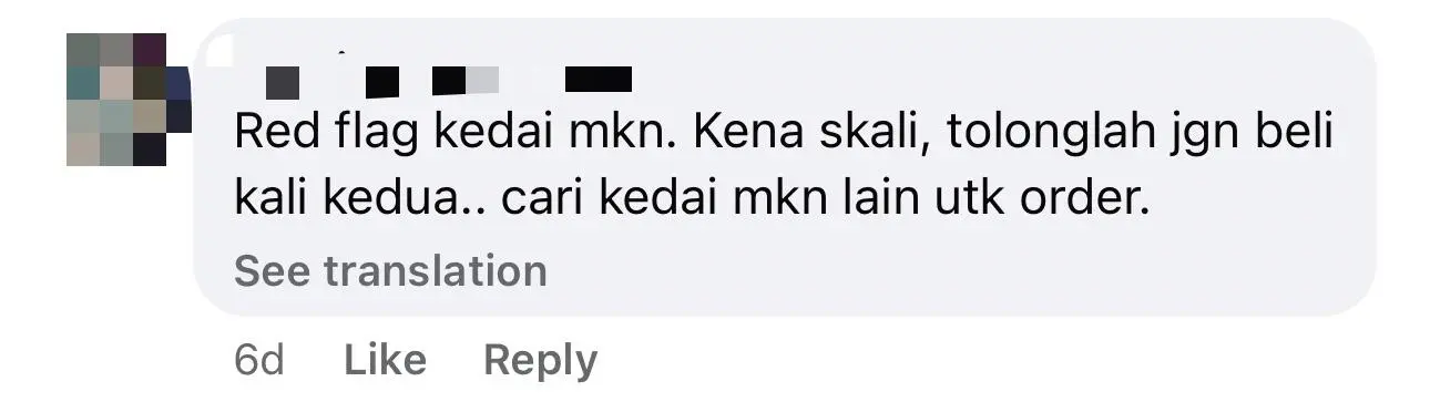 M’sian Woman Gets RM16 Nasi Kukus With No Chicken Despite Reminding Staff To Check Order Properly comment 2