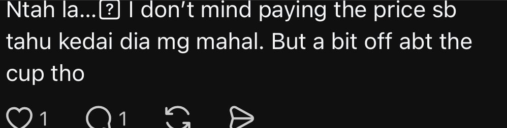 M'sian Woman Upset By RM15 Ice Lemon Tea Being Served In Plastic Cup While Others Got Glass Cups