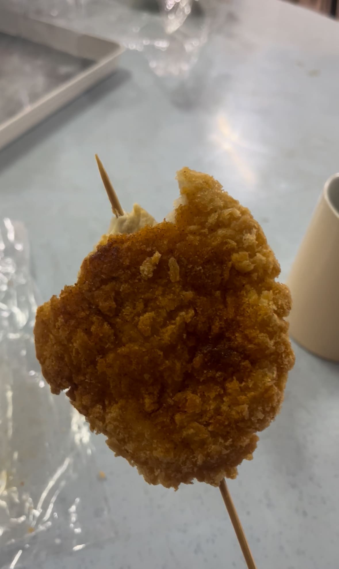 M'sians Shocked After Ayam Gunting’s Crunchy Coating Falls Off & Reveals Tiny Piece Of Chicken Inside
