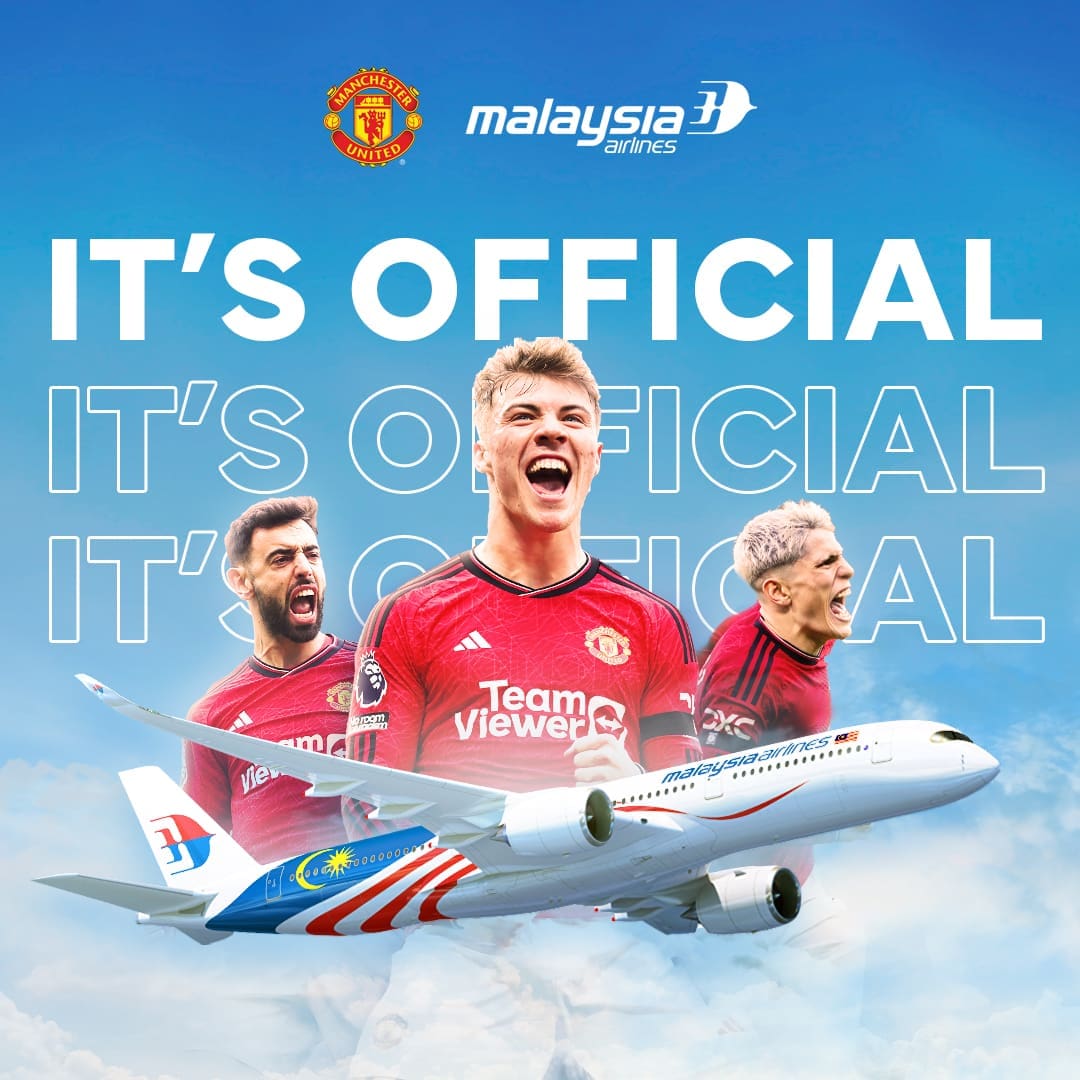 Malaysia Airlines-Man U collaboration official poster