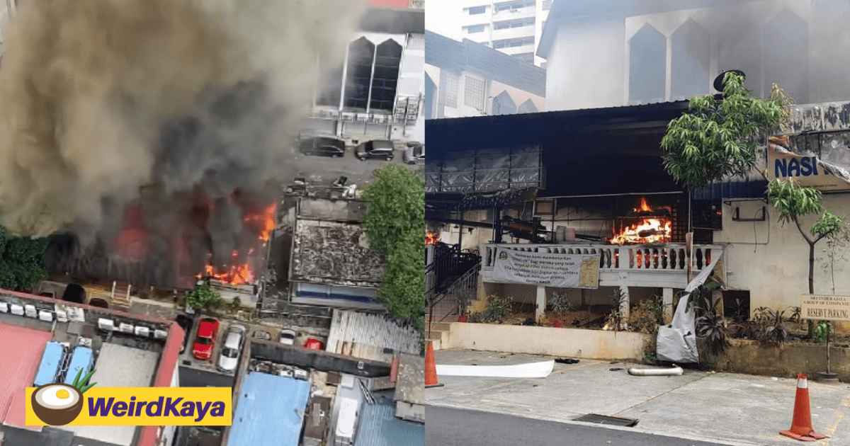 Nasi Kandar Shop In Bangsar Explodes, 45yo M'sian Man Suffers Burns To 80% Of Body