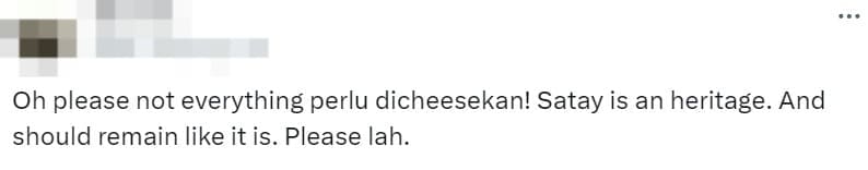 'Hello Pulis!' - M'sians Put Off By Video Of Ipoh Restaurant Serving Satay With Cheese