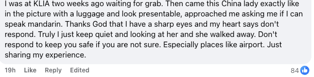 netizen comment- Alleged KLIA Scammer Has Been Immortalised Into A Meme Thanks To Her Running Speed