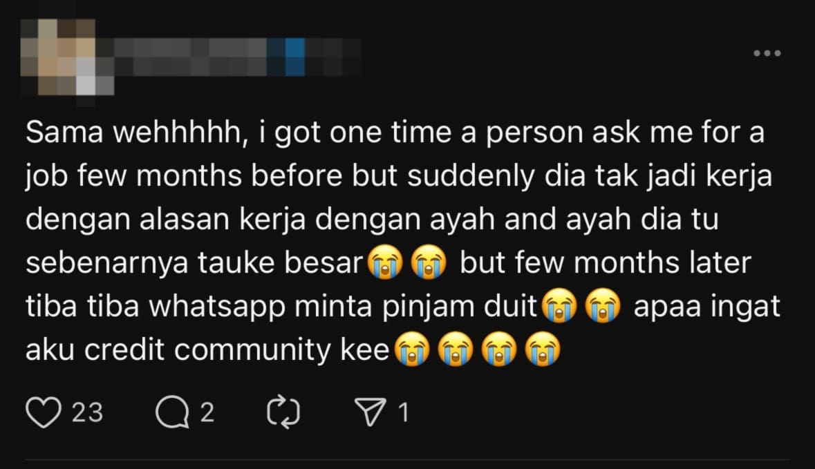 netizen comment gen z RM1.5K