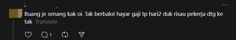'Sorry, I Got No Mood To Work' — M'sian Employee's Excuse For Going MIA Leaves Boss Fuming comment 2