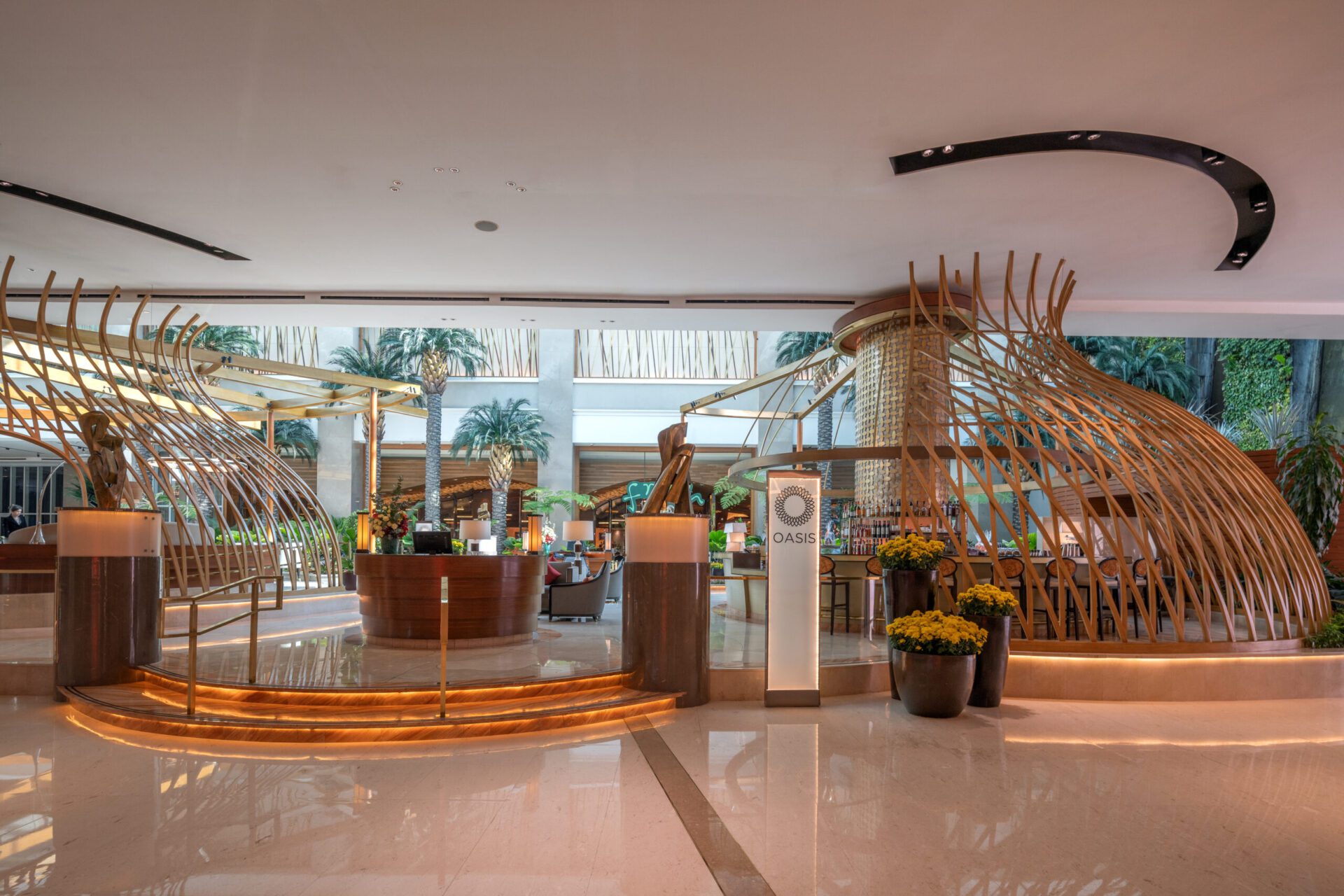 Oasis Garden Cafe at Solaire Resort in ManilaOasis Garden Cafe at Solaire Resort in Manila