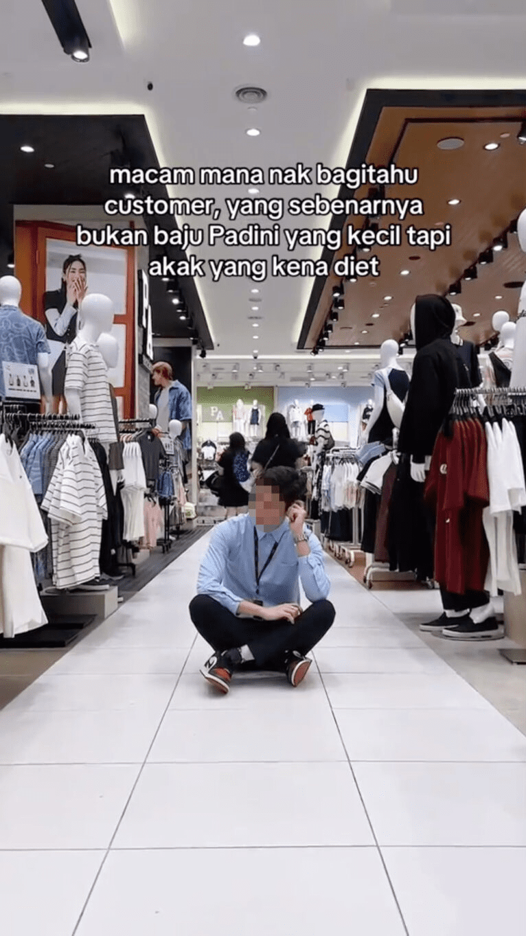 Padini fat shaming screenshot