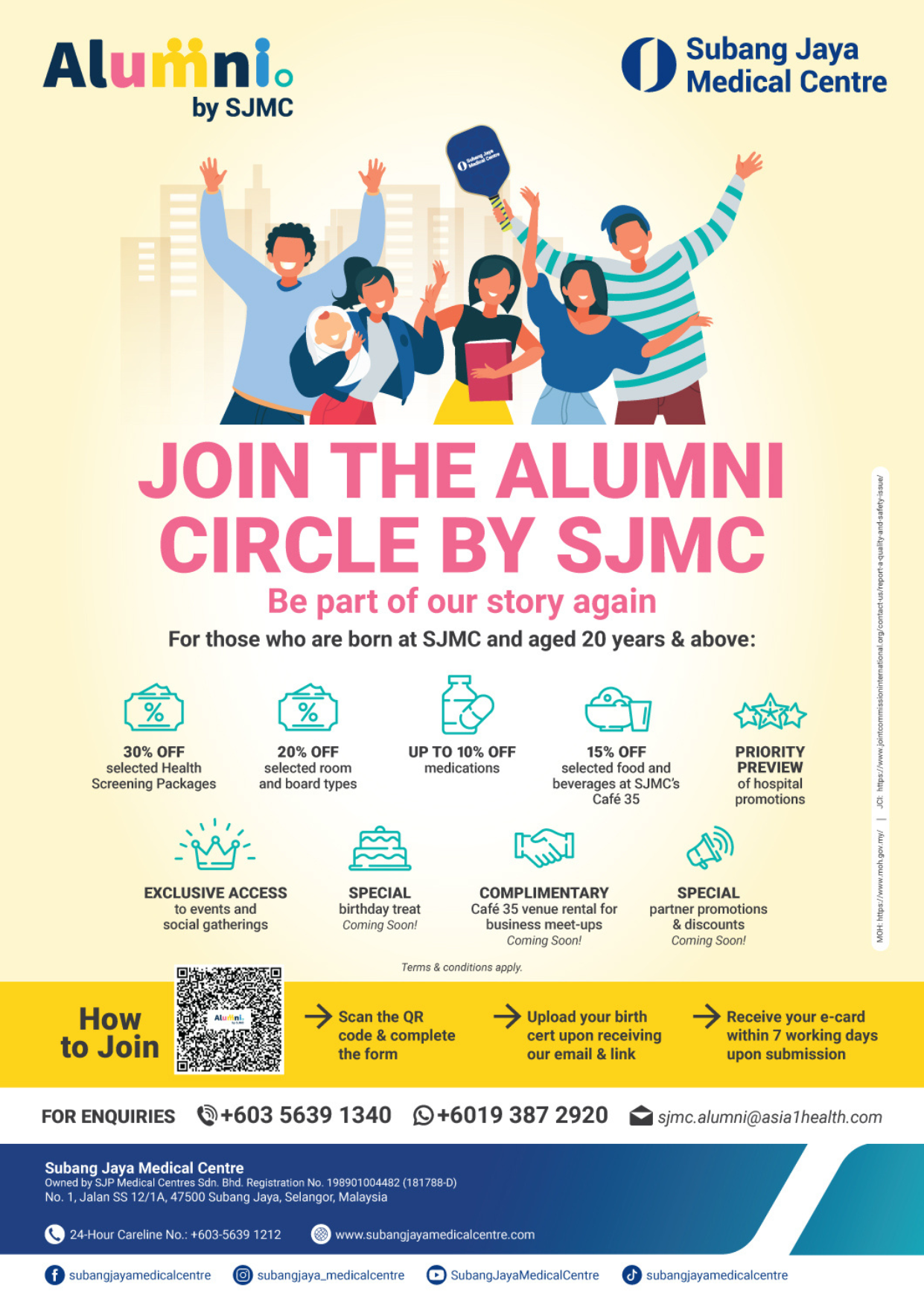 Photo 1 - The Alumni Circle by SJMC offers a range of privileges designed to support lifelong health and wellbeing.