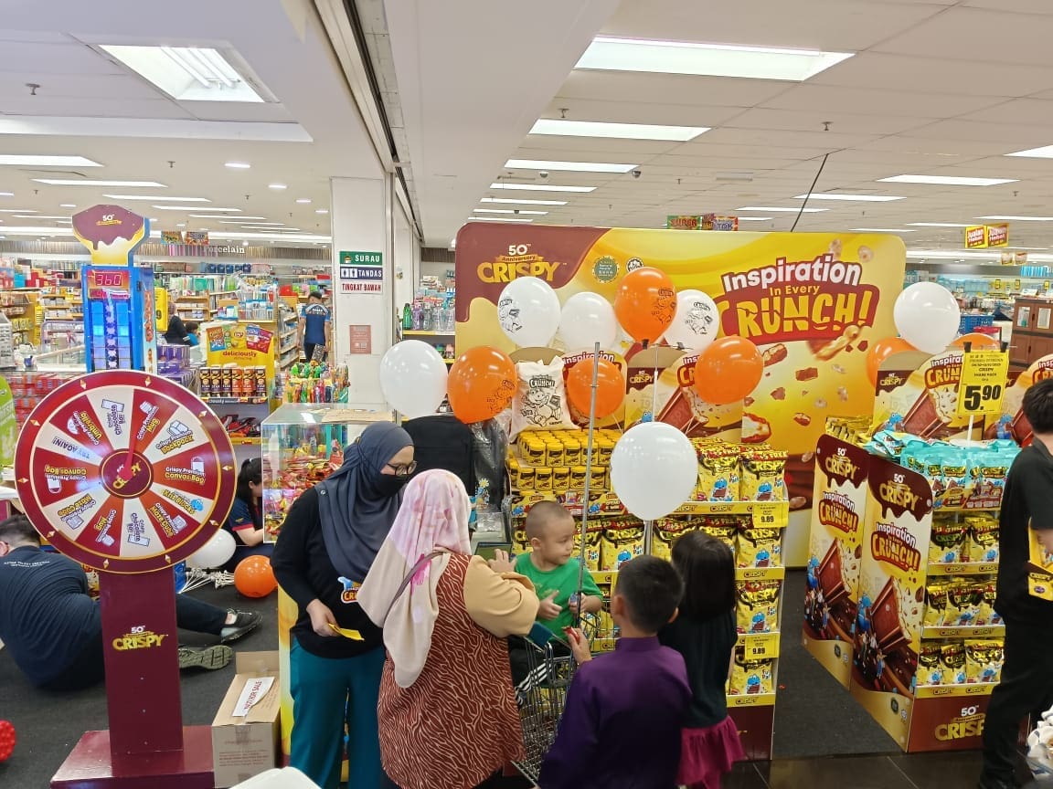 Crispy Chocolate celebrating its 50th anniversary at store
